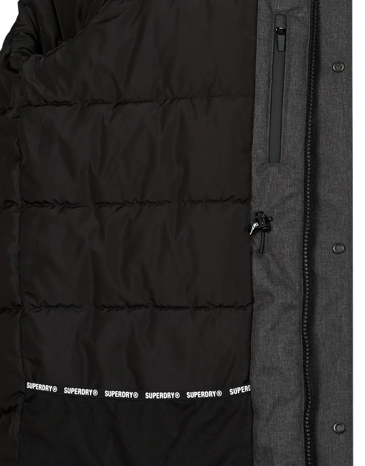 Superdry - PARKA CITY TWEED