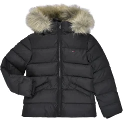 Tommy Hilfiger - ESSENTIAL DOWN FUR HOOD JACKET