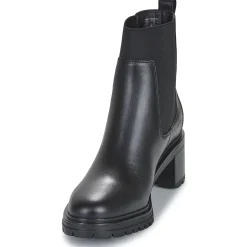 Tommy Hilfiger - FLAG MID HEEL LEATHER CHELSEA