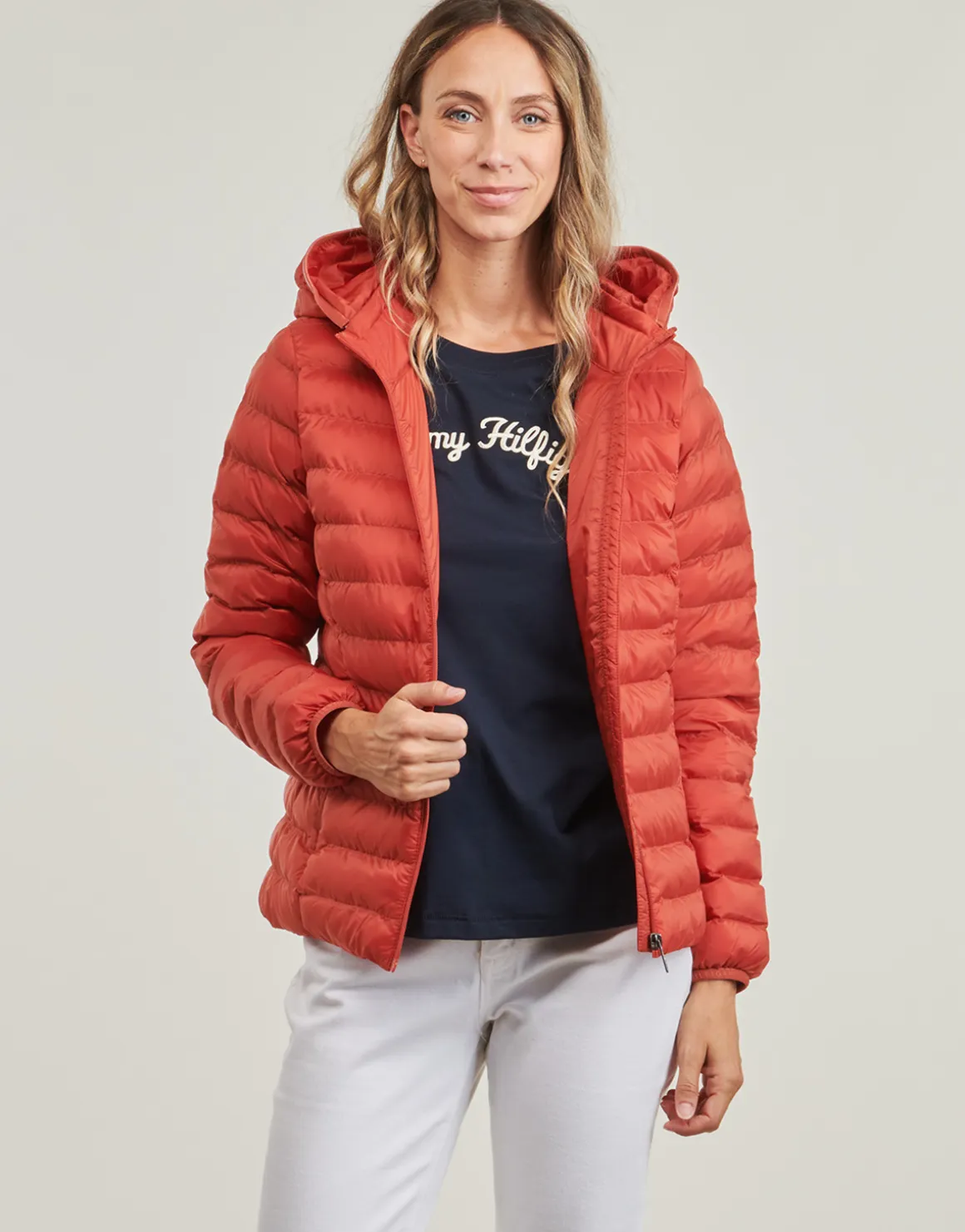 Tommy Hilfiger - LW PADDED GLOBAL STRIPE JACKET