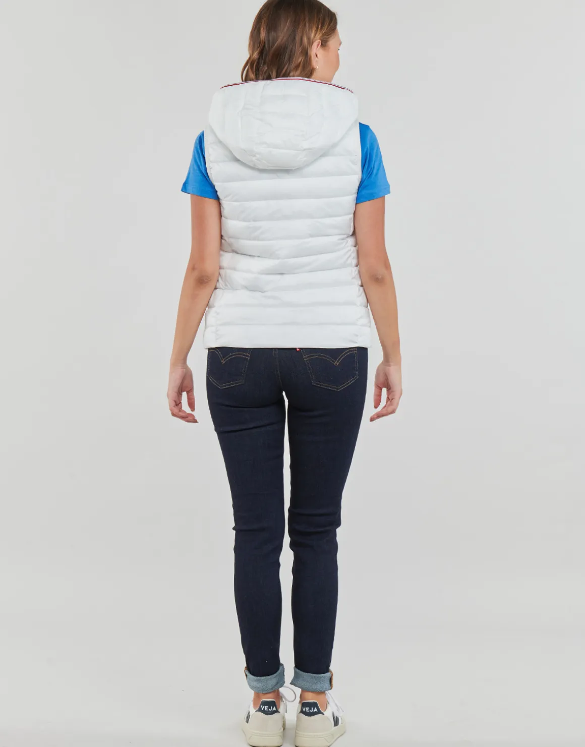 Tommy Hilfiger - LW PADDED GLOBAL STRIPE VEST