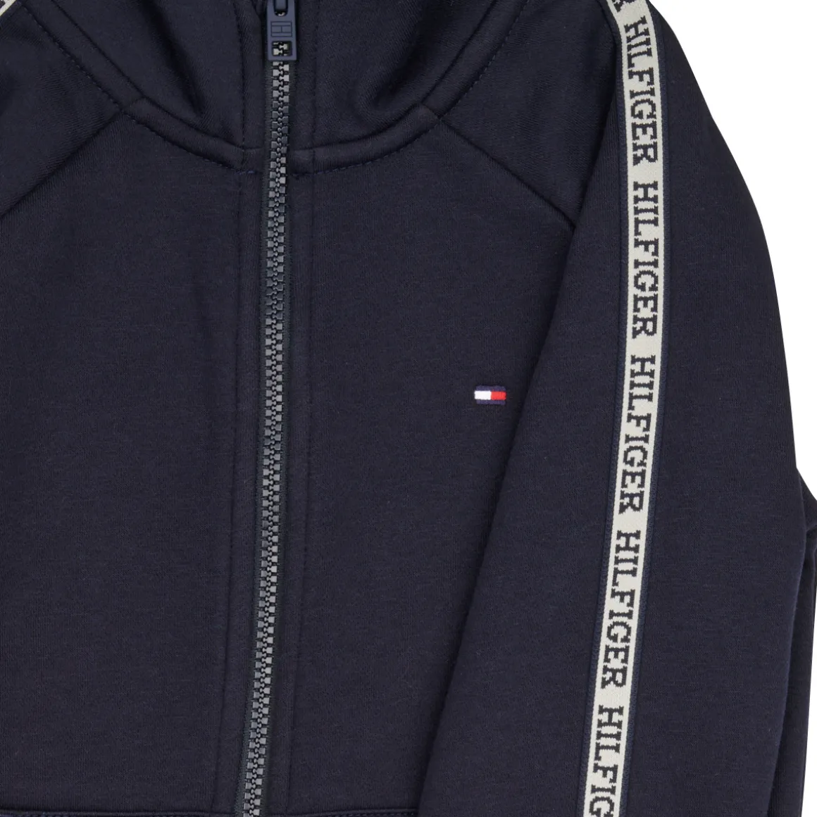 Tommy Hilfiger - MONOTYPE TAPE ZIPTROUGH