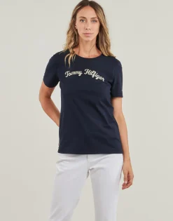 Tommy Hilfiger - REG SCRIPT C-NK SS