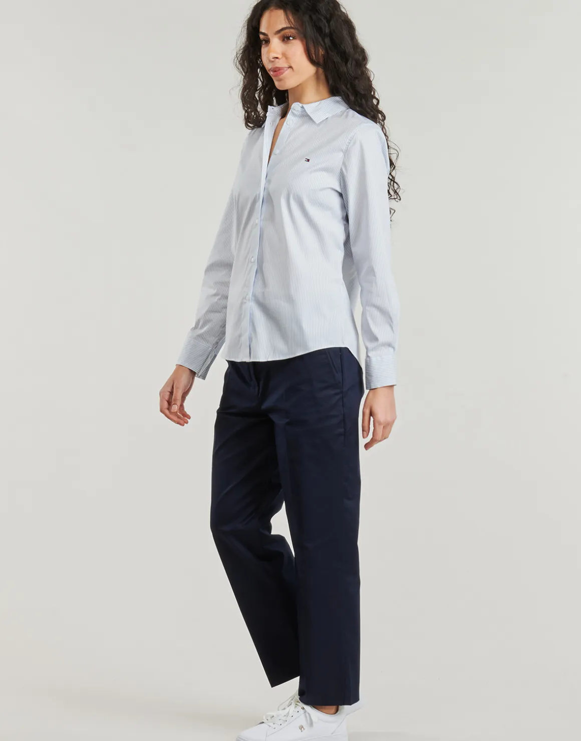 Tommy Hilfiger - SLIM STRAIGHT CO CHINO