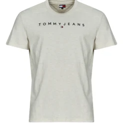 Tommy Jeans - TJM REG LINEAR LOGO TEE EXT
