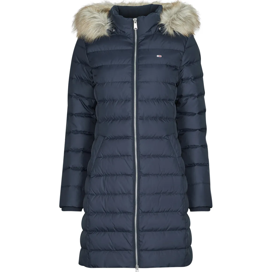 Tommy Jeans - TJW ESSENTIAL HOODED DOWN COAT