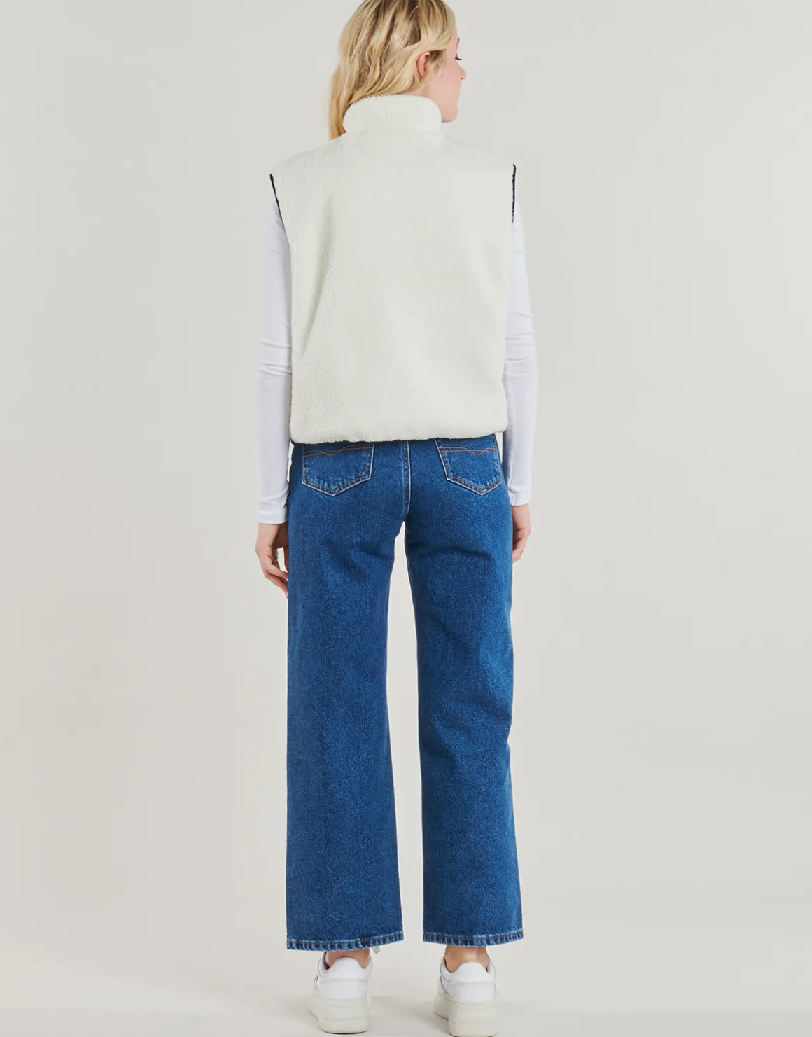 Tommy Jeans - TJW REVERSIBLE TEDDY VEST