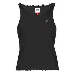 Tommy Jeans - TJW SKINNY RIB BABYLOCK TANK