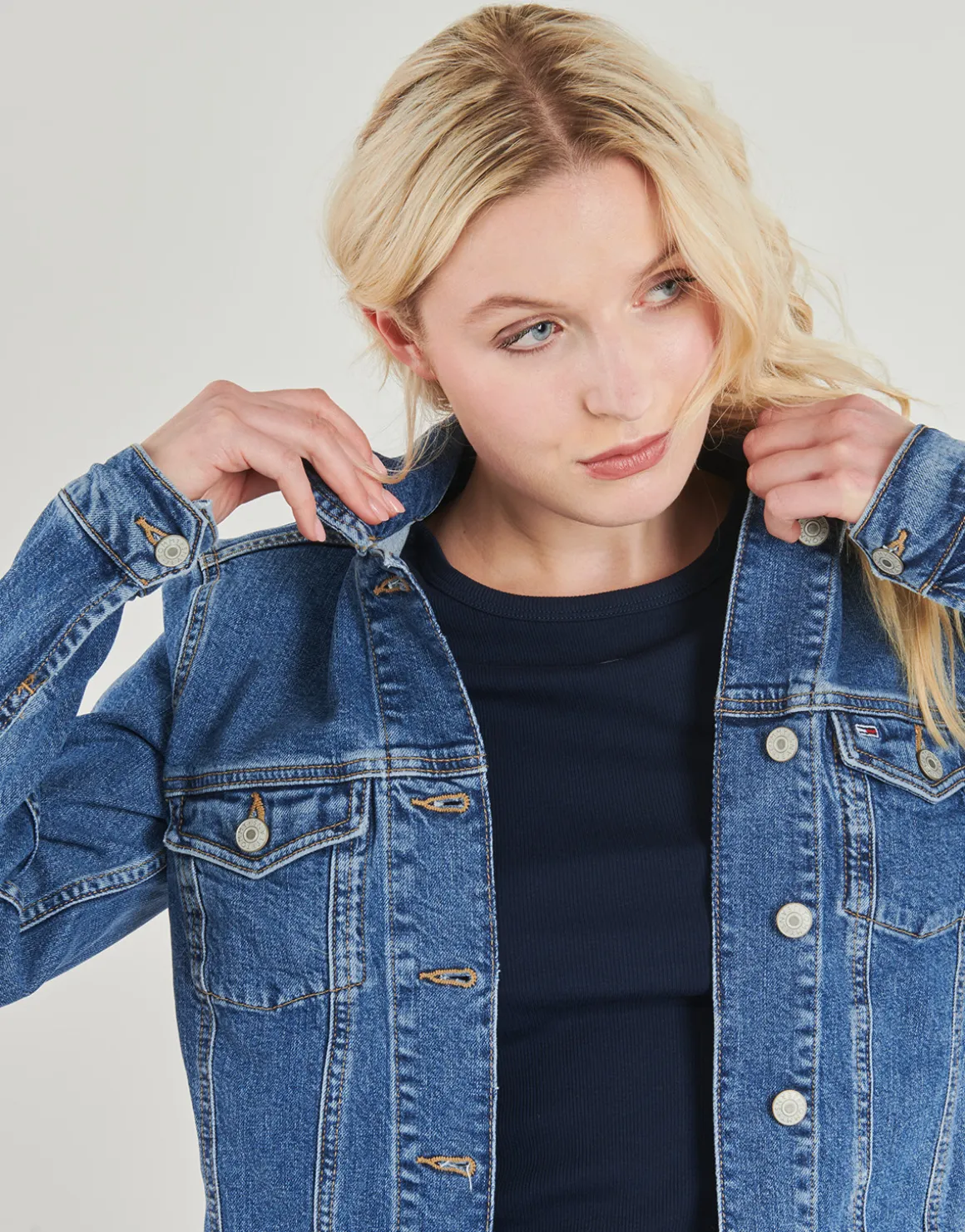 Tommy Jeans - VIVIANNE SKN JACKET EXT BI8130