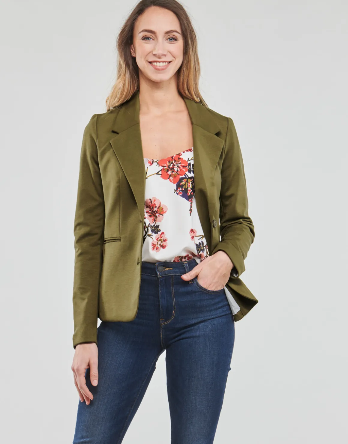 Vero Moda - VMLUCCA LS SLIM JERSEY BLAZER NOOS